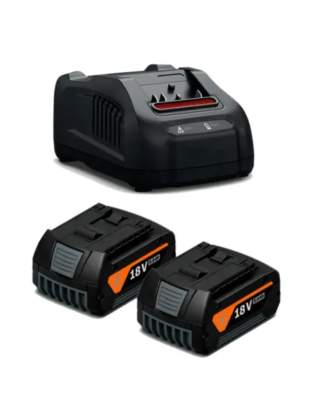 set de baterías FEIN GBA 18V 5.0 Ah AS con cargador rápido GAL 1880 CV