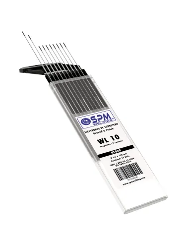 electrodo TIG con excelente encendido y estabilidad de arco