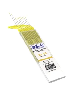 electrodo tungsteno dorado 1,5% lantano para soldadura TIG AC y DC 2