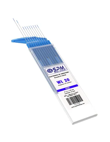 electrodo TIG AC y DC con excelente ignición y durabilidad