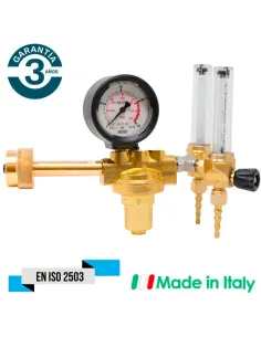 manorreductor doble rotámetro 300 bar con entrada NEVOC