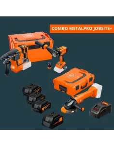 FEIN COMBO METALPRO JOBSITE+ con taladro, martillo y amoladora 18V
