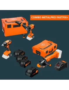 FEIN COMBO METALPRO FASTFIX+ con herramientas 18V para montaje industrial 2