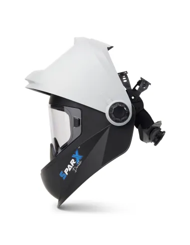 pantalla de soldadura SHINE SPARX Double LCD visión 6000 mm²