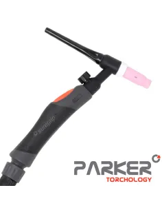 Antorcha TIG Parker Suregrip SR-17V 150 A válvula manual aire