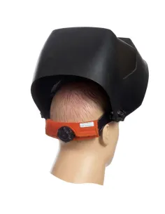 Banda antisudor ignífuga Weldas de 14 cm para pantalla de soldadura 2