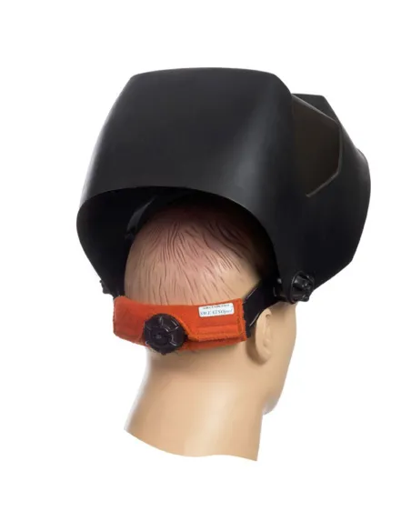 Pack de 2 bandas antisudor Weldas para pantalla, con espuma interna y cierre velcro, longitud 14 cm