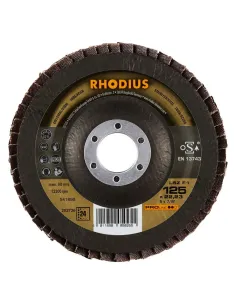 Disco de láminas RHODIUS LSZ F1 Ø125 mm para acero e inoxidable 2