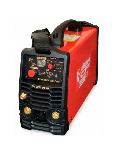 máquina inverter TIG 2225 Elettro CF para soldadura en obra y taller
